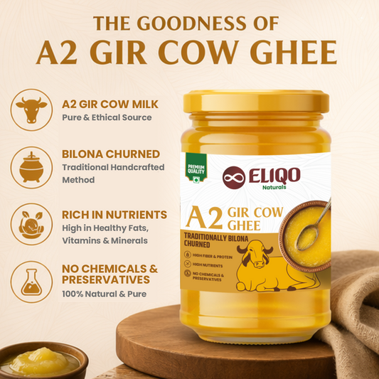 A2 Cow Ghee (Bilona) – Pure Desi Ghee | Traditional Hand-Churned from A2 Milk