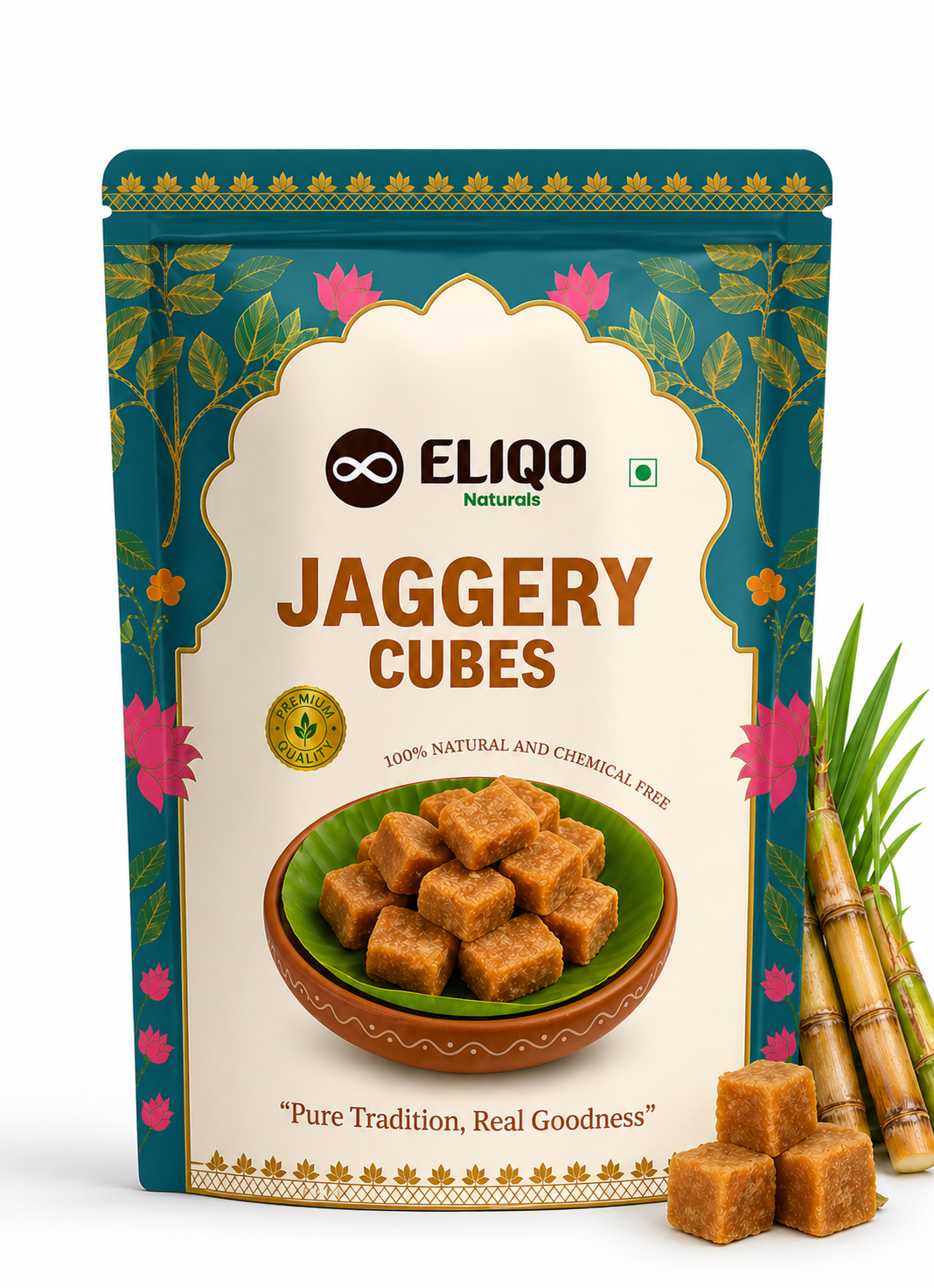 Healthy Combo – Multifloral Honey (500g), A2 Ghee (500g)& Jaggery Cubes (500g)| Pure & Natural