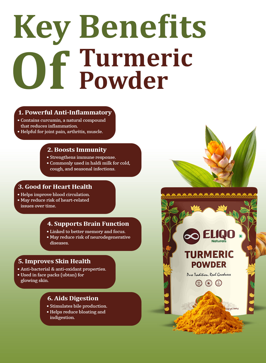 Turmeric Powder – Pure & Natural Haldi | Chemical-Free & Unadulterated