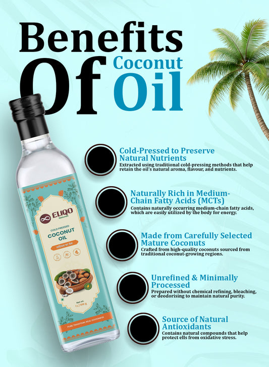 Cold Pressed Coconut Oil – Virgin, Unrefined & Natural Oil