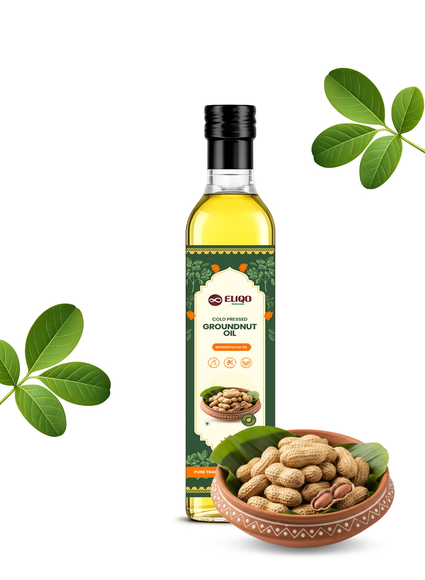 Groundnut Oil – Pure Cold Pressed Peanut Oil | Wood Pressed & Chemical-Free