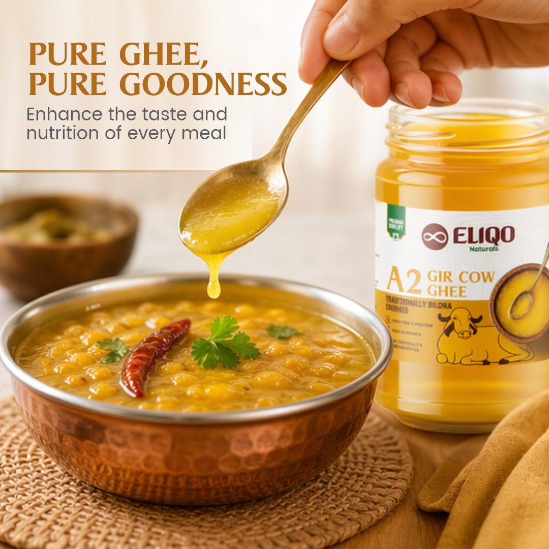 A2 Cow Ghee (Bilona) – Pure Desi Ghee | Traditional Hand-Churned from A2 Milk