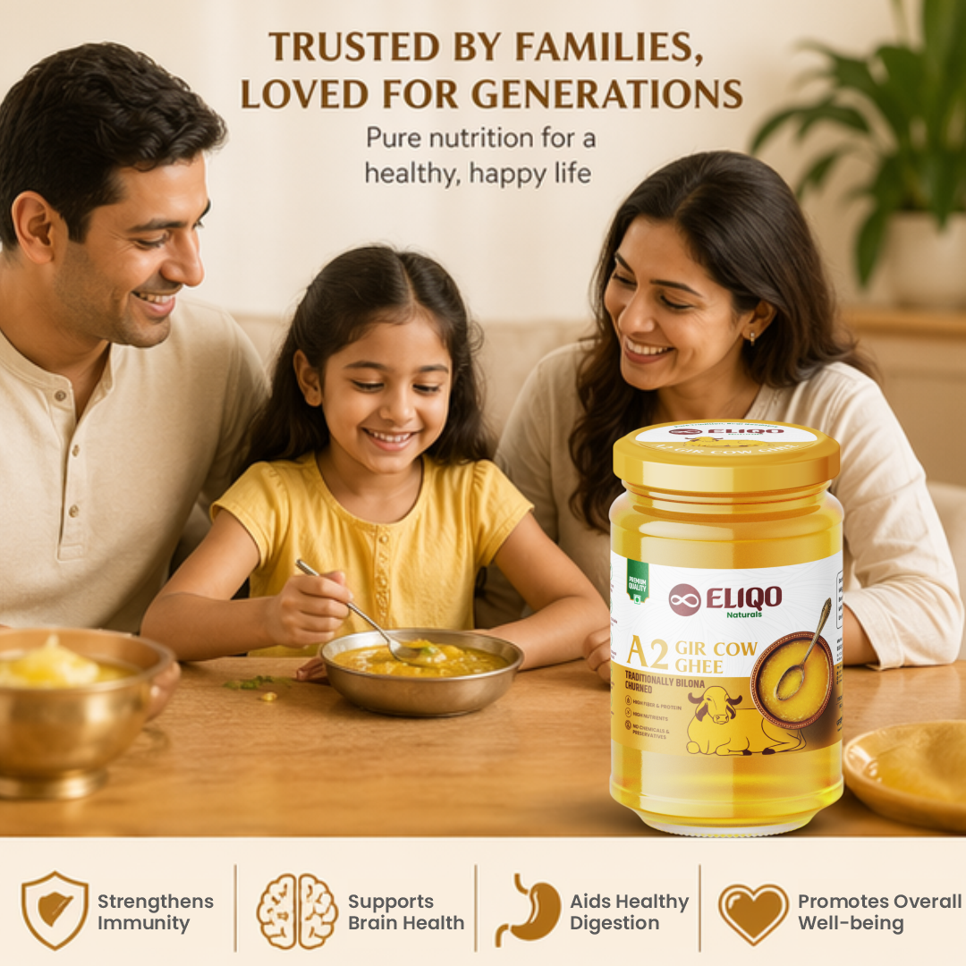 A2 Cow Ghee (Bilona) – Pure Desi Ghee | Traditional Hand-Churned from A2 Milk